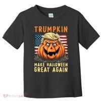 Usa Trumpkin Make Halloween Great Again Funny Trump Toddler T-Shirt thumb 0