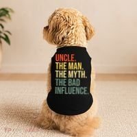 Uncle The Man The Myth The Bad Influence Best Funny Uncle Doggie Tank thumb 2