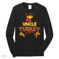 Uncle Turkey Matching Family Group Thanksgiving Gifts  Long Sleeve Shirt thumb 0