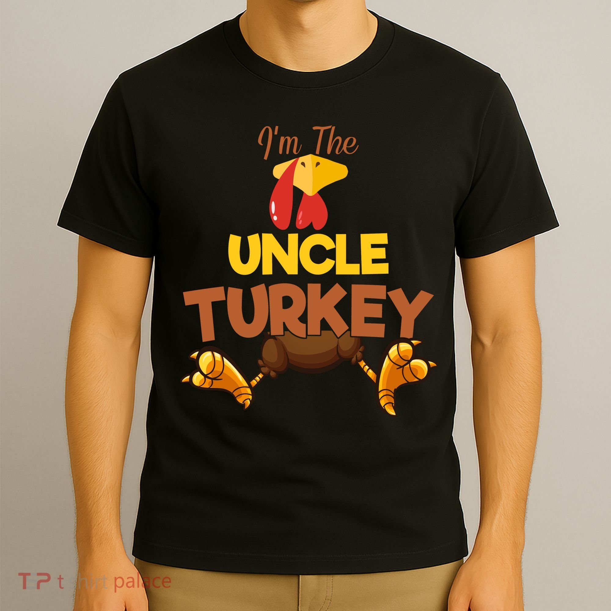 Uncle Turkey Matching Family Group Thanksgiving Gifts  T-Shirt