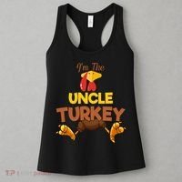 Uncle Turkey Matching Family Group Thanksgiving Gifts  Women's Tank Top thumb 3