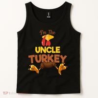 Uncle Turkey Matching Family Group Thanksgiving Gifts  Tank Top thumb 2