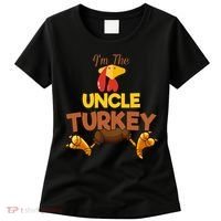 Uncle Turkey Matching Family Group Thanksgiving Gifts  Women's T-Shirt thumb 0