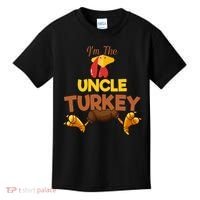 Uncle Turkey Matching Family Group Thanksgiving Gifts  Kids T-Shirt thumb 0