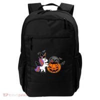 Unicorn Treat Or Trick Halloween Backpack thumb 0