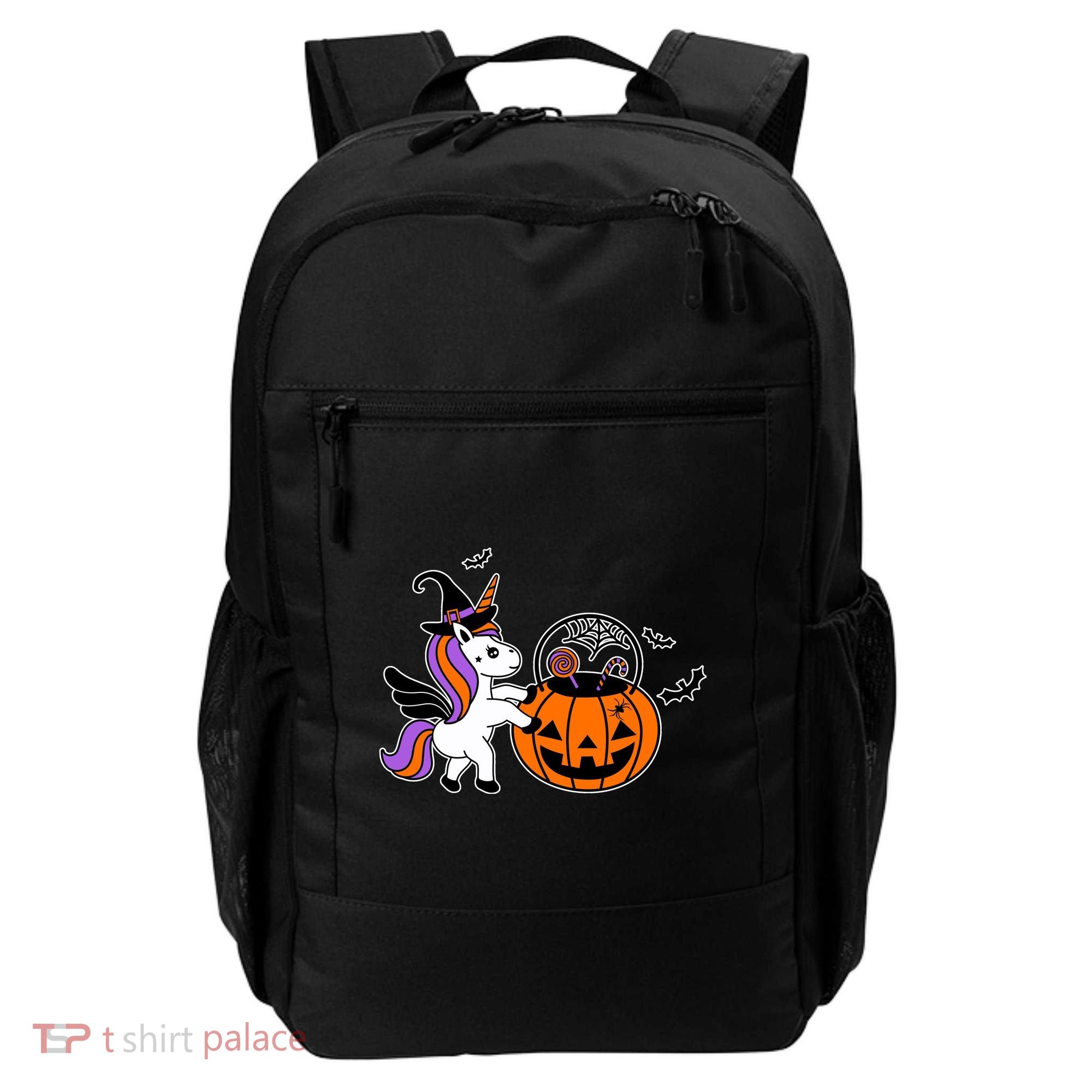 Unicorn Treat Or Trick Halloween Backpack