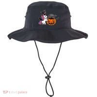 Unicorn Treat Or Trick Halloween Bucket Hat thumb 0