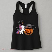 Unicorn Treat Or Trick Halloween Women's Tank Top thumb 3