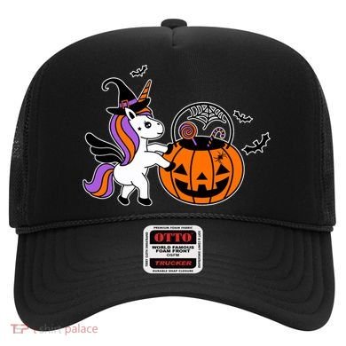 Unicorn Treat Or Trick Halloween Hat