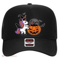 Unicorn Treat Or Trick Halloween Hat thumb 0
