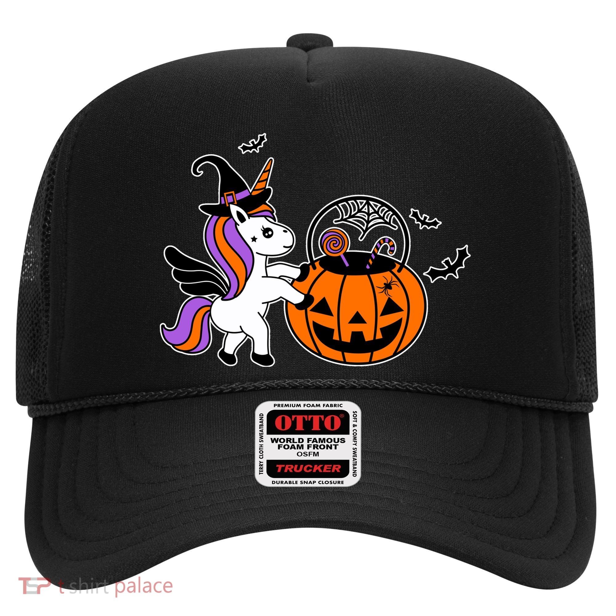 Unicorn Treat Or Trick Halloween Hat