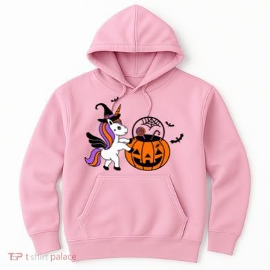 Unicorn Treat Or Trick Halloween Hoodie