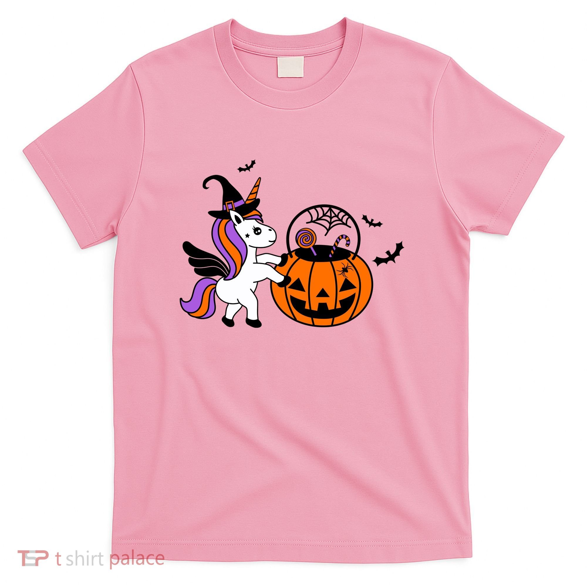 Unicorn Treat Or Trick Halloween T-Shirt
