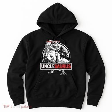 Unclesaurus T Rex Dinosaur Uncle Saurus Family Matching Hoodie