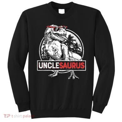 Unclesaurus T Rex Dinosaur Uncle Saurus Family Matching Sweatshirt