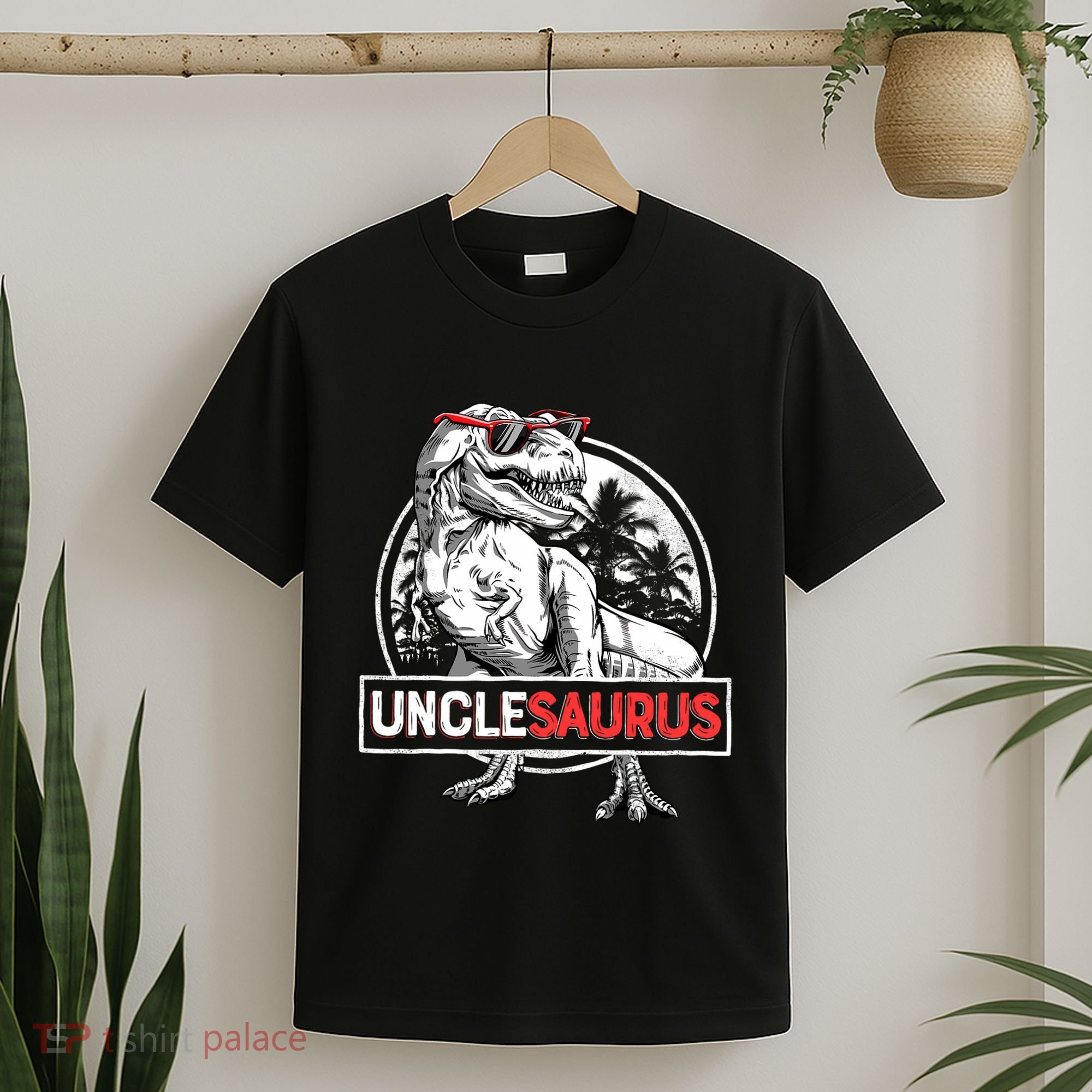 Unclesaurus T Rex Dinosaur Uncle Saurus Family Matching T-Shirt