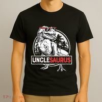 Unclesaurus T Rex Dinosaur Uncle Saurus Family Matching T-Shirt thumb 3