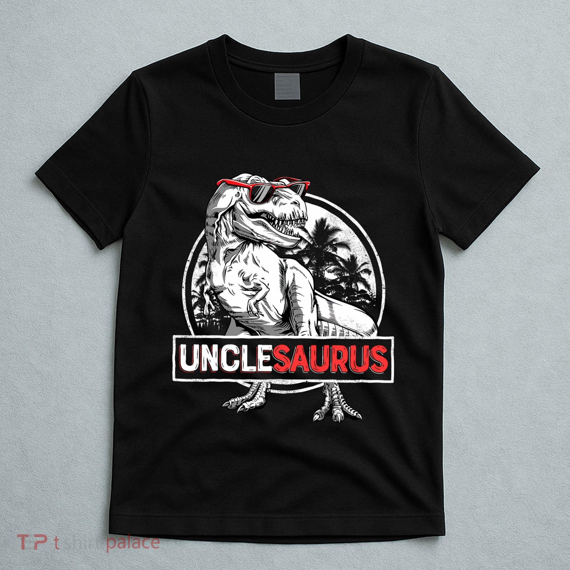 Unclesaurus T Rex Dinosaur Uncle Saurus Family Matching T-Shirt