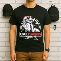 Unclesaurus T Rex Dinosaur Uncle Saurus Family Matching T-Shirt thumb 6