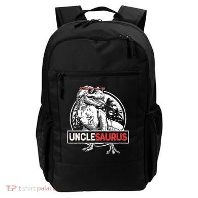 Unclesaurus T Rex Dinosaur Uncle Saurus Family Matching Backpack