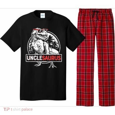 Unclesaurus T Rex Dinosaur Uncle Saurus Family Matching Pajama Set