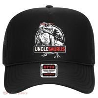 Unclesaurus T Rex Dinosaur Uncle Saurus Family Matching Hat thumb 0