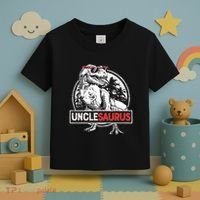 Unclesaurus T Rex Dinosaur Uncle Saurus Family Matching Toddler T-Shirt thumb 3