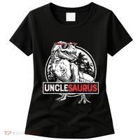 Unclesaurus T Rex Dinosaur Uncle Saurus Family Matching Women's T-Shirt thumb 0