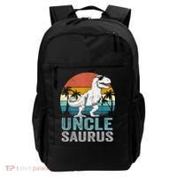 Unclesaurus T Rex Dinosaur Uncle Saurus Family Matching Backpack thumb 0