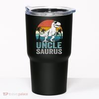 Unclesaurus T Rex Dinosaur Uncle Saurus Family Matching Tumbler thumb 0
