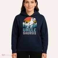 Unclesaurus T Rex Dinosaur Uncle Saurus Family Matching Hoodie thumb 5