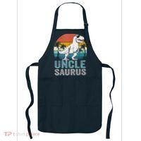 Unclesaurus T Rex Dinosaur Uncle Saurus Family Matching Apron thumb 0