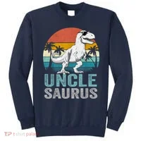 Unclesaurus T Rex Dinosaur Uncle Saurus Family Matching Sweatshirt thumb 0