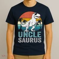 Unclesaurus T Rex Dinosaur Uncle Saurus Family Matching T-Shirt thumb 3