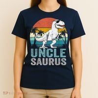 Unclesaurus T Rex Dinosaur Uncle Saurus Family Matching T-Shirt thumb 4