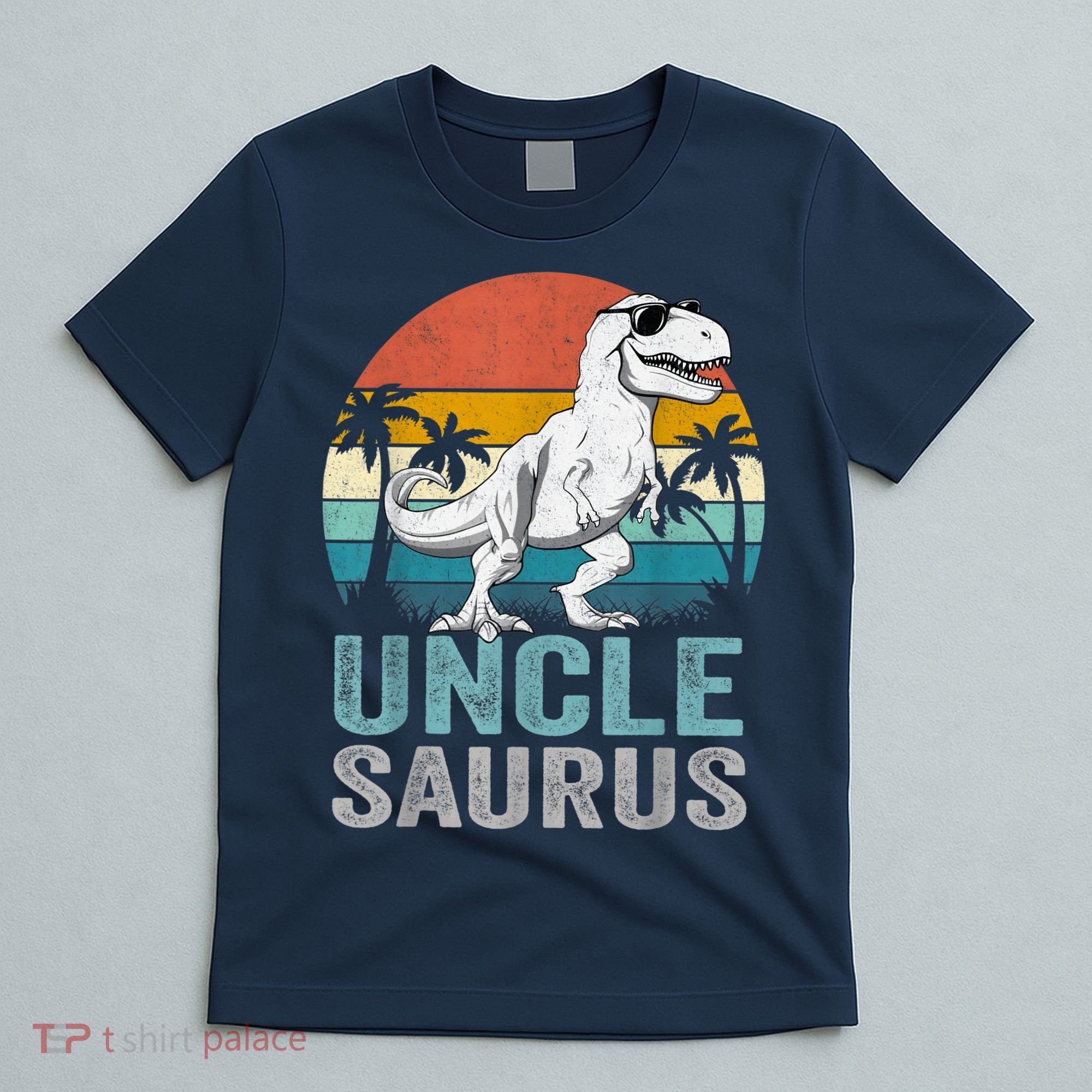 Unclesaurus T Rex Dinosaur Uncle Saurus Family Matching T-Shirt