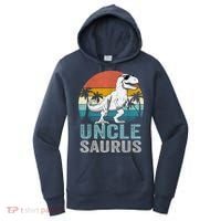 Unclesaurus T Rex Dinosaur Uncle Saurus Family Matching Women's Hoodie thumb 0