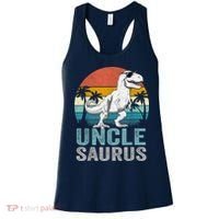 Unclesaurus T Rex Dinosaur Uncle Saurus Family Matching Women's Tank Top thumb 0