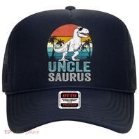 Unclesaurus T Rex Dinosaur Uncle Saurus Family Matching Hat thumb 0