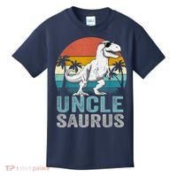 Unclesaurus T Rex Dinosaur Uncle Saurus Family Matching Kids T-Shirt thumb 0