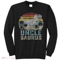 Unclesaurus T Rex Dinosaur Uncle Saurus Family Matching Sweatshirt thumb 0
