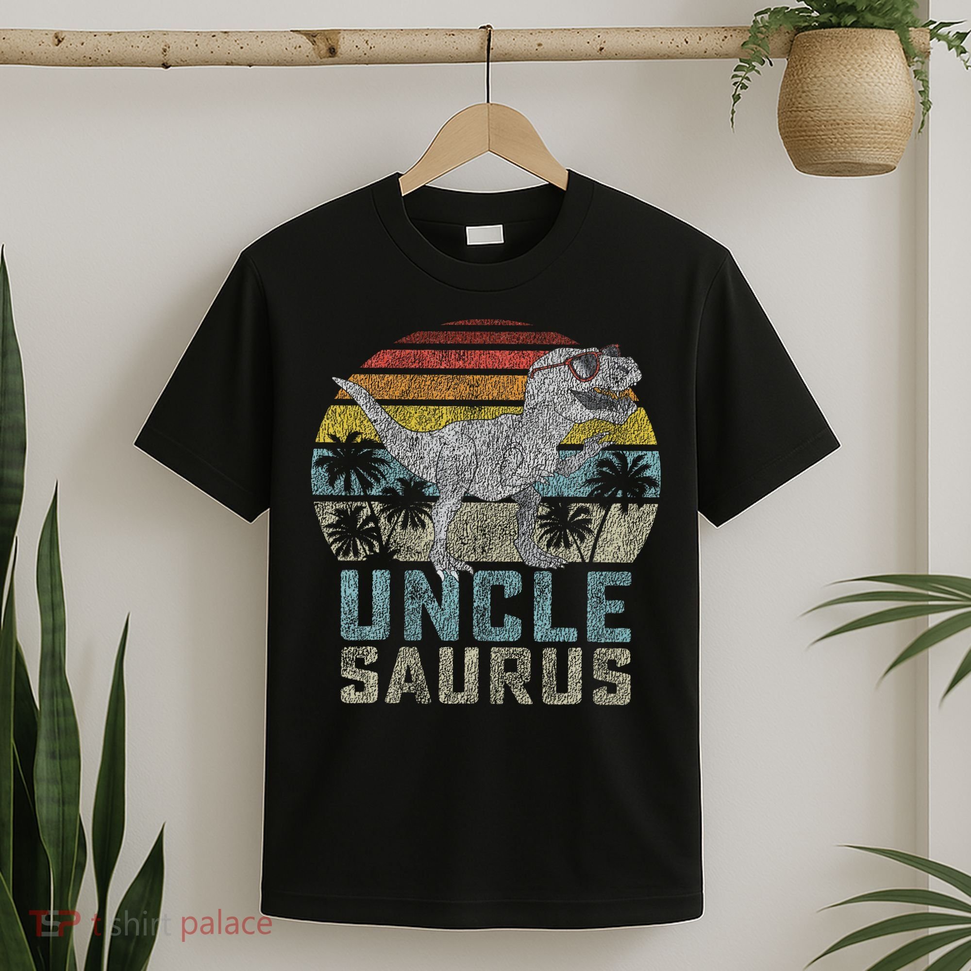 Unclesaurus T Rex Dinosaur Uncle Saurus Family Matching T-Shirt