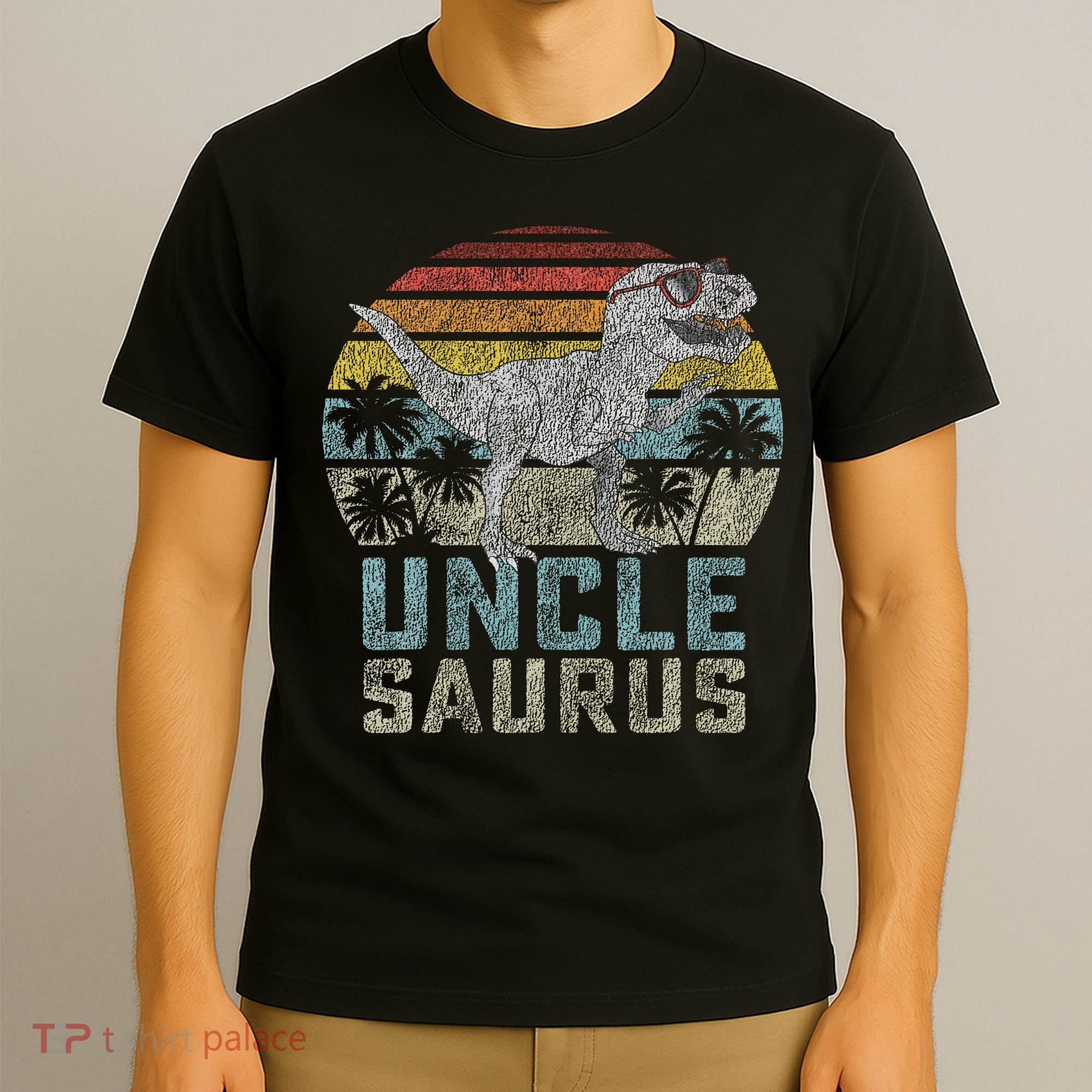 Unclesaurus T Rex Dinosaur Uncle Saurus Family Matching T-Shirt