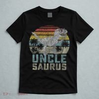Unclesaurus T Rex Dinosaur Uncle Saurus Family Matching T-Shirt thumb 5