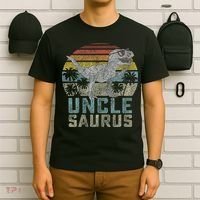 Unclesaurus T Rex Dinosaur Uncle Saurus Family Matching T-Shirt thumb 6