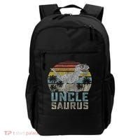 Unclesaurus T Rex Dinosaur Uncle Saurus Family Matching Backpack thumb 0