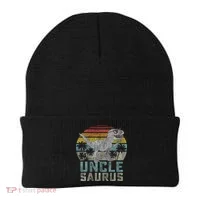 Unclesaurus T Rex Dinosaur Uncle Saurus Family Matching Beanie thumb 0