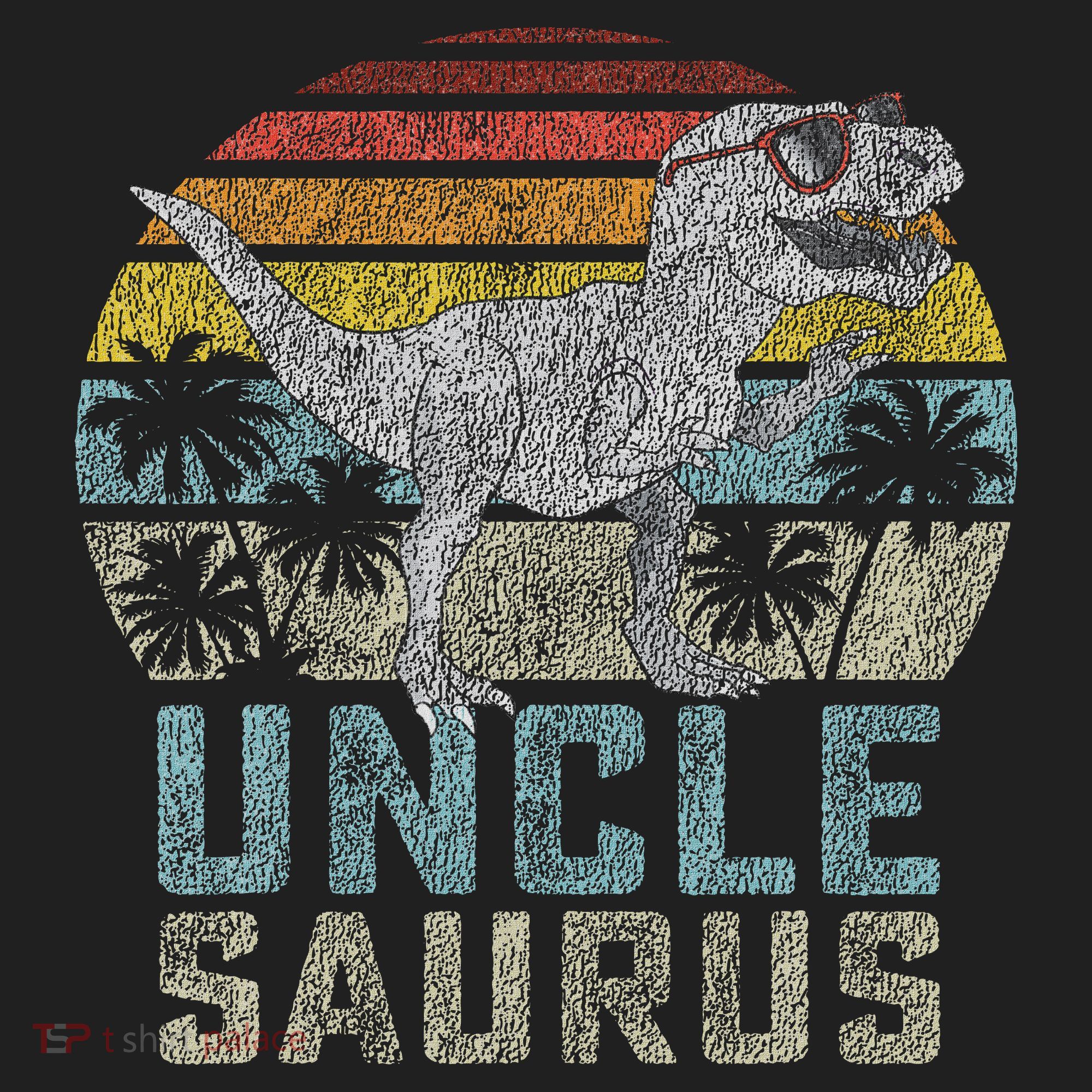 Unclesaurus T Rex Dinosaur Uncle Saurus Family Matching Hat