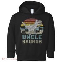 Unclesaurus T Rex Dinosaur Uncle Saurus Family Matching Toddler Hoodie thumb 0