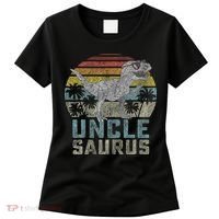 Unclesaurus T Rex Dinosaur Uncle Saurus Family Matching Women's T-Shirt thumb 0